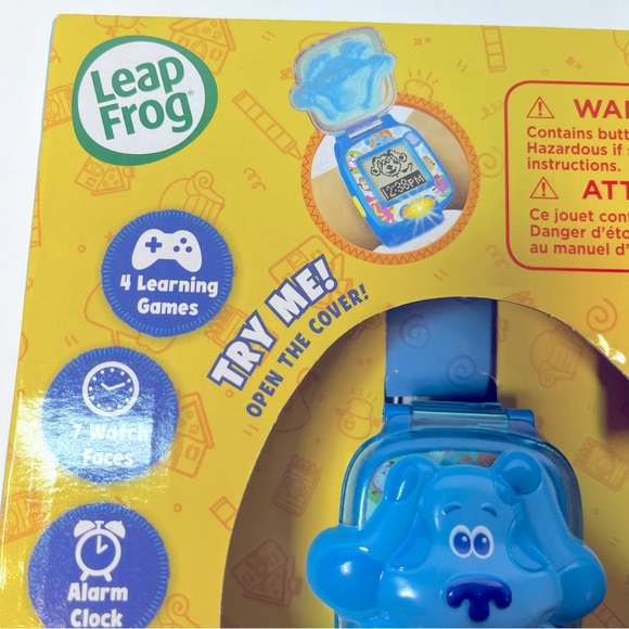LeapFrog Blue's Clues & You! Blue Learning Watch NEW! - Picture 9 of 16